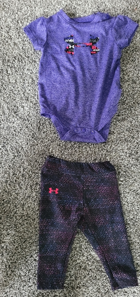 Under armour girl 9 month outfit